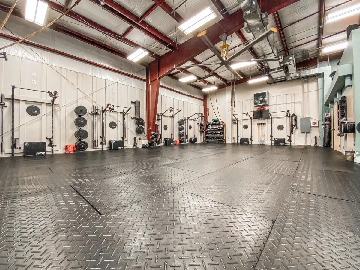 The open gym floor